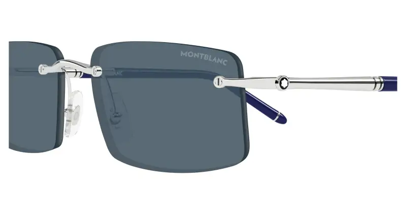 Montblanc Occhiali da sole Uomo Argento 3407988 miniatura 3