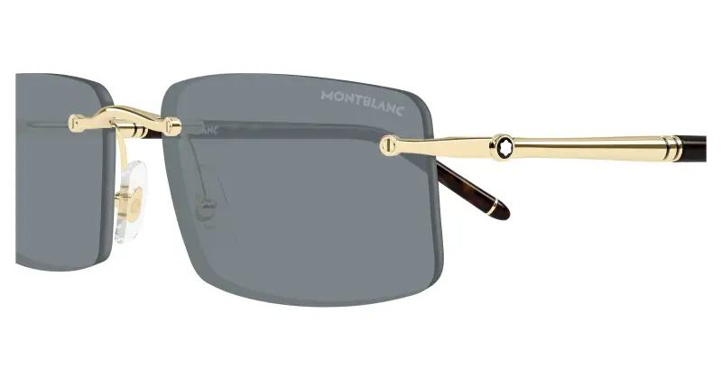 Montblanc Occhiali da sole Uomo Grigio 3533934 miniatura 3