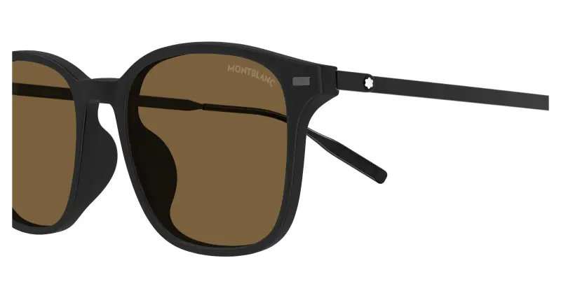 Montblanc Occhiali da sole Uomo Marrone 3532360 miniatura 3