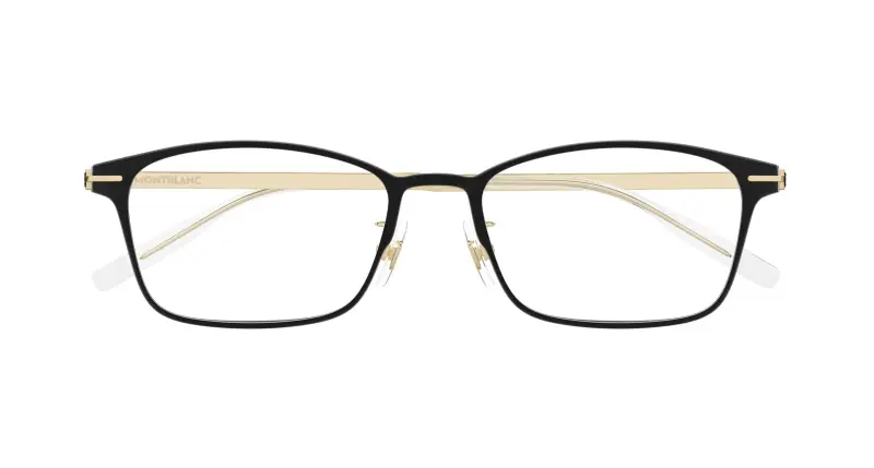 Uomo MB0449OJ 001 Montature da vista Nero Trasparente Squadrata miniatura 2