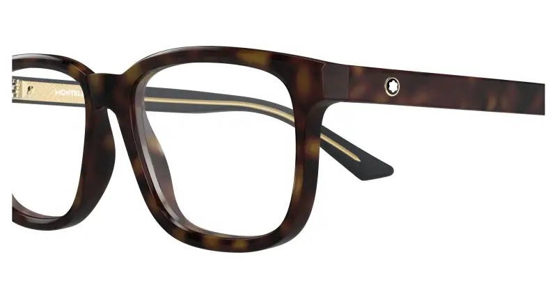 Uomo MB0452O 003 Montature da vista Acetato Havana Trasparente Squadrata miniatura 3