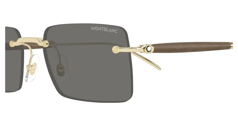 Montblanc Occhiali da sole Uomo Grigio 3533930 miniatura 3