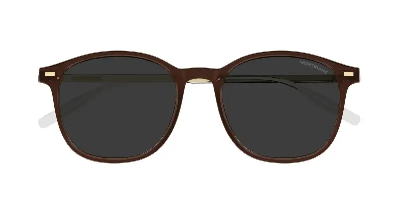 Montblanc Occhiali da sole Uomo Grigio 3531236 miniatura 2