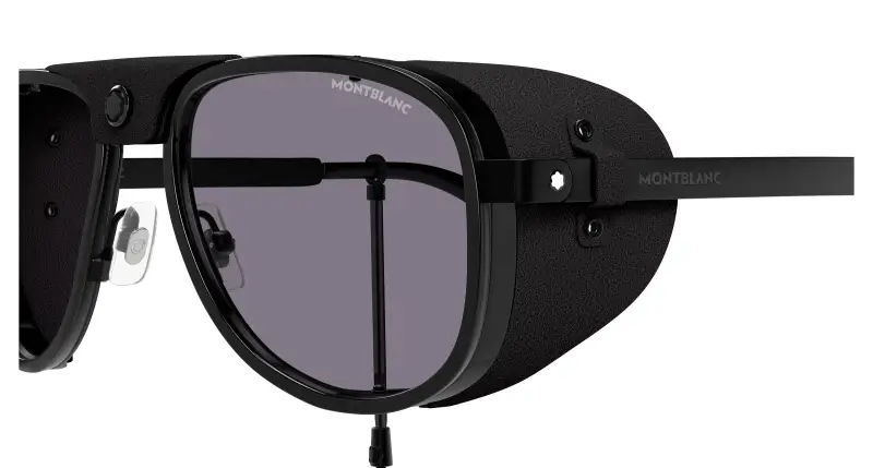 Montblanc Occhiali da sole Uomo Nero 4305085 miniatura 3