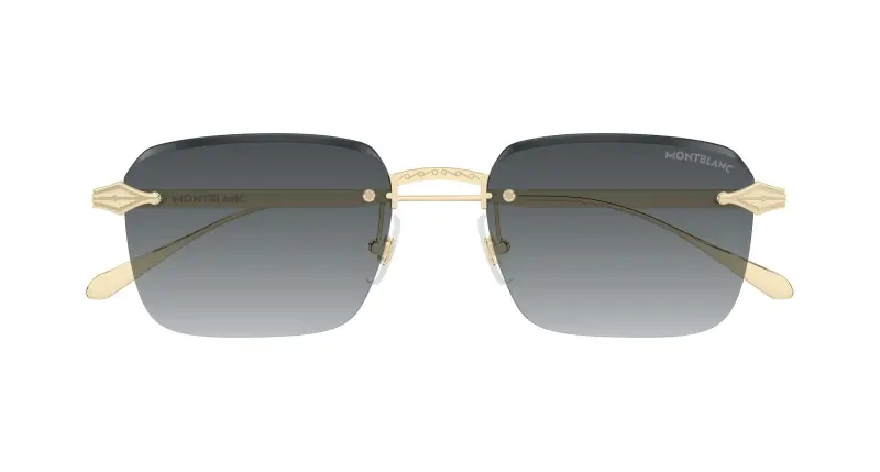 Montblanc Occhiali da sole Uomo Grigio 4305968 miniatura 2