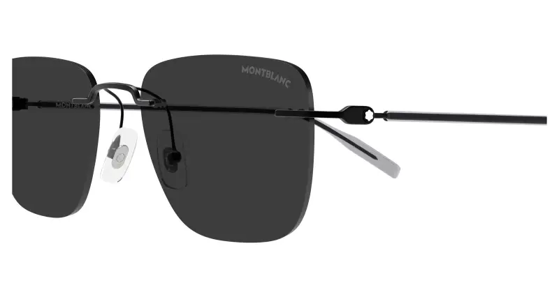 Montblanc Occhiali da sole Uomo Grigio 4305063 miniatura 3