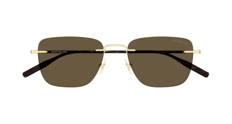 Montblanc Occhiali da sole Uomo Marrone 4305961 miniatura 2