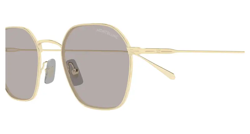 Montblanc Occhiali da sole Uomo Oro 4305957 miniatura 3