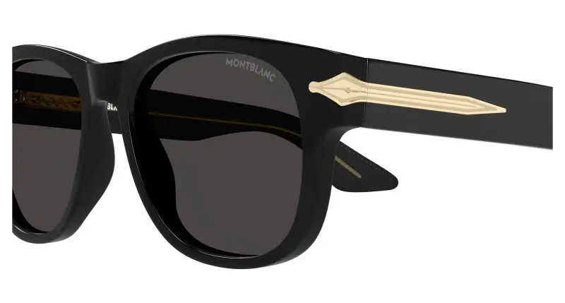 Montblanc Occhiali da sole Uomo Grigio 4305062 miniatura 3