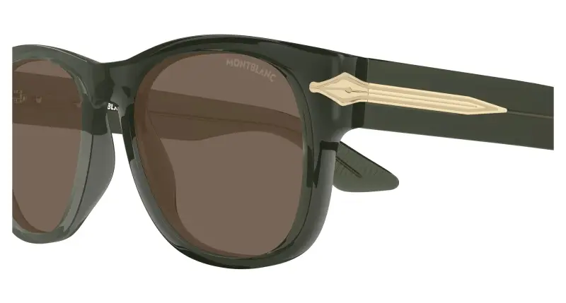 Montblanc Occhiali da sole Uomo Grigio 4301510 miniatura 3