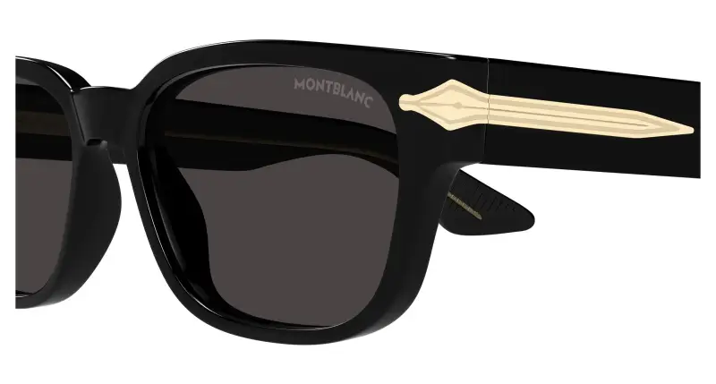 Montblanc Occhiali da sole Uomo Grigio 4305061 miniatura 3