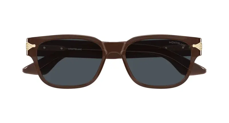 Montblanc Occhiali da sole Uomo Grigio 4302326 miniatura 2