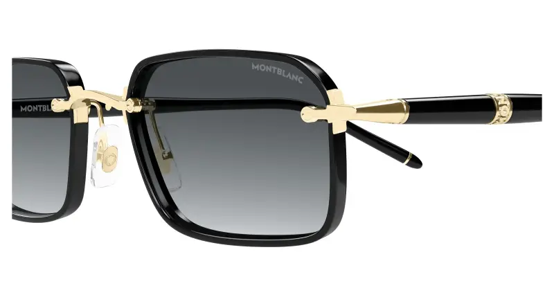 Montblanc Occhiali da sole Uomo Grigio 4305949 miniatura 3