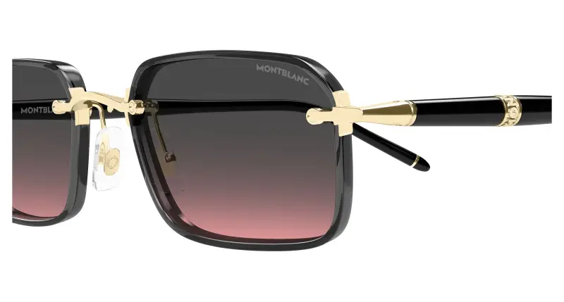 Montblanc Occhiali da sole Uomo Grigio 4305947 miniatura 3