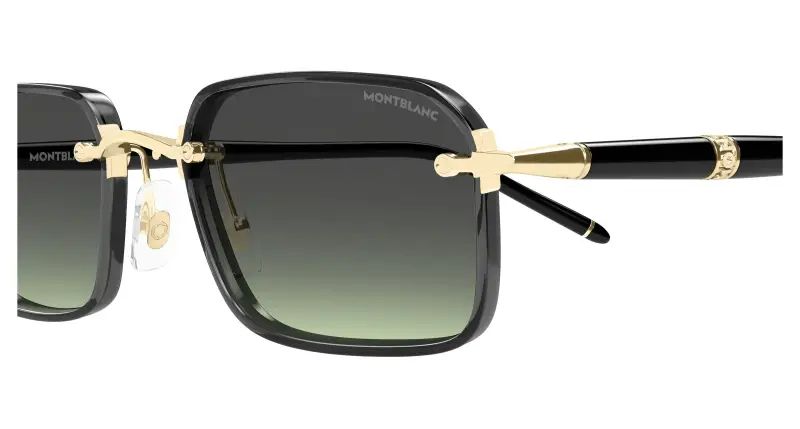 Montblanc Occhiali da sole Uomo Grigio 4305946 miniatura 3