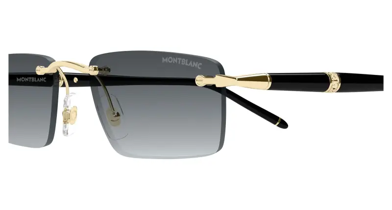 Montblanc Occhiali da sole Uomo Grigio 4305945 miniatura 3