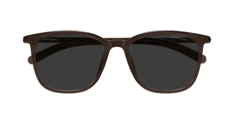 Montblanc Occhiali da sole Uomo Grigio 4302325 miniatura 2