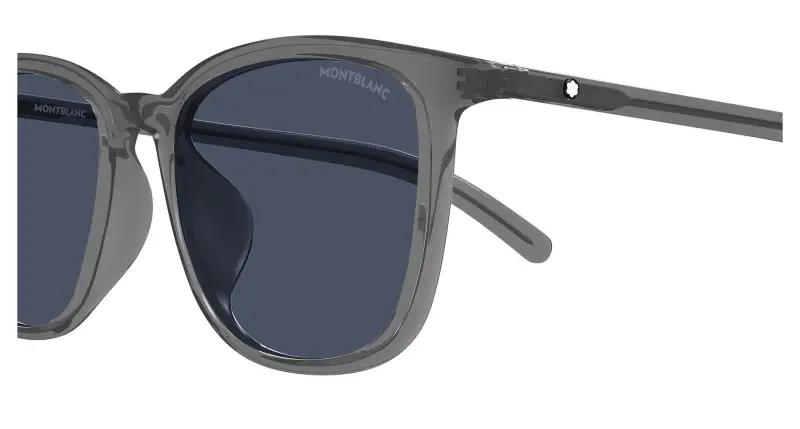 Montblanc Occhiali da sole Uomo Blu 4301508 miniatura 3