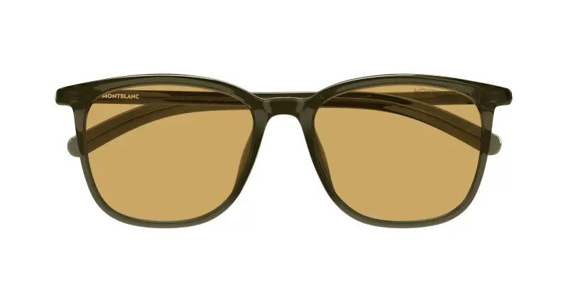 Montblanc Occhiali da sole Uomo Marrone 4312154 miniatura 2