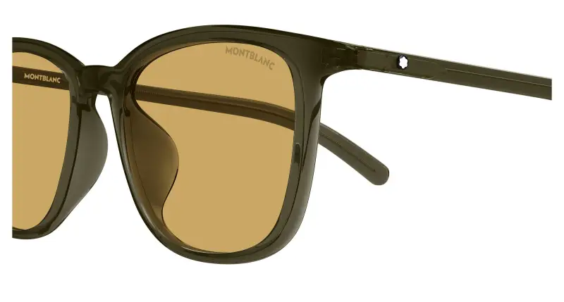 Montblanc Occhiali da sole Uomo Marrone 4312154 miniatura 3