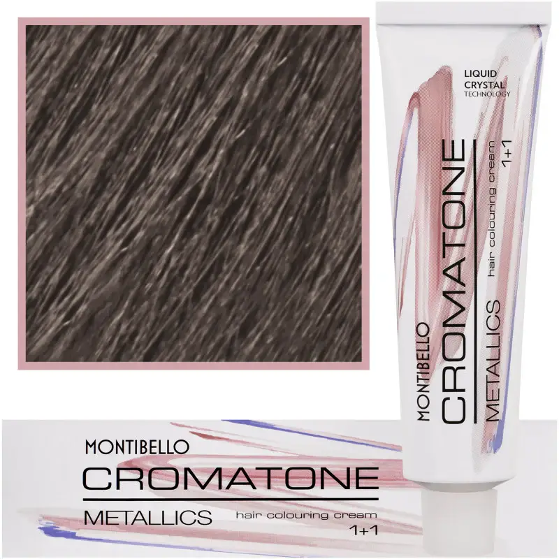 Cromatone Metallics, tinta per capelli multifunzionale 60 ml 6,21 M | Biondo cenere perla scuro