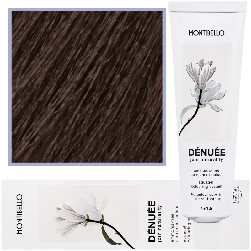 Tintura per capelli Montibello Denuee 60 ml 5,23 | Castano chiaro perlato dorato