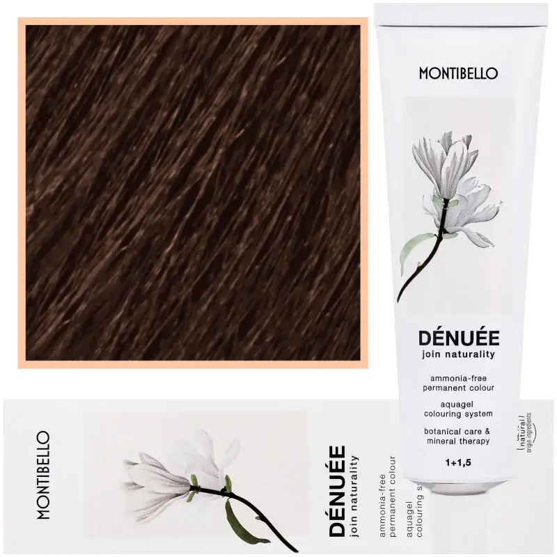 Tintura per capelli Montibello Denuee 60 ml 6,60 | Castano scuro Biondo naturale