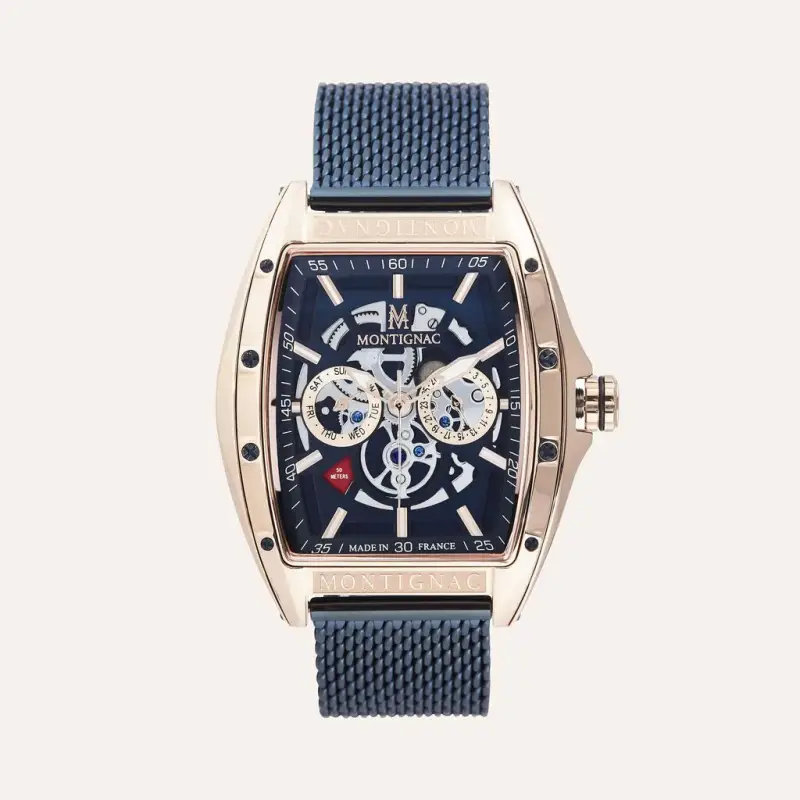 Orologio Al Quarzo Montignac Tonneau Mow701