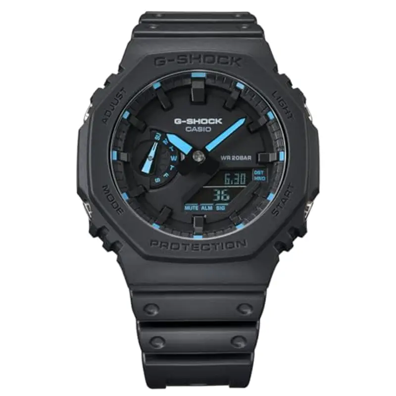 Montre - CASIO - G-Shock - Noir et Bleu résiné