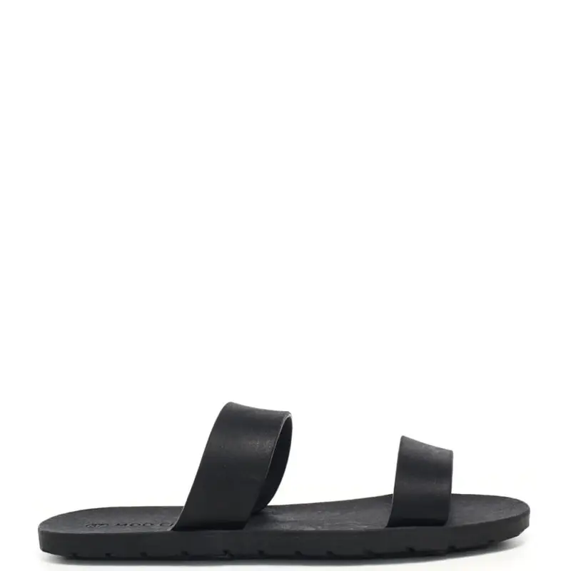 Moo Chuu sandali donna two straps nero