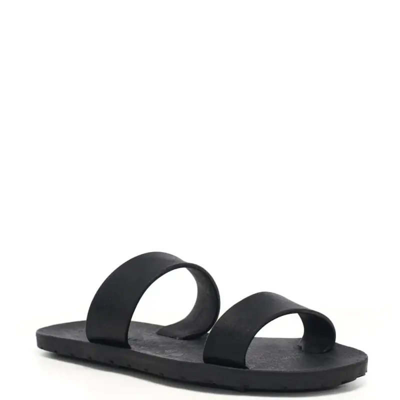 Moo Chuu sandali donna two straps nero miniatura 2