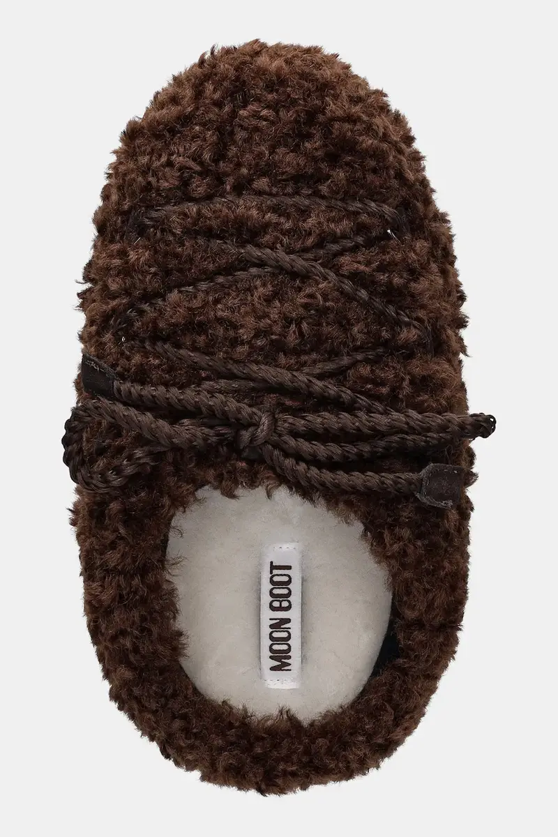 ciabatte slide MB EVX MULE CURLY colore marrone 80D1470080 M010 miniatura 4