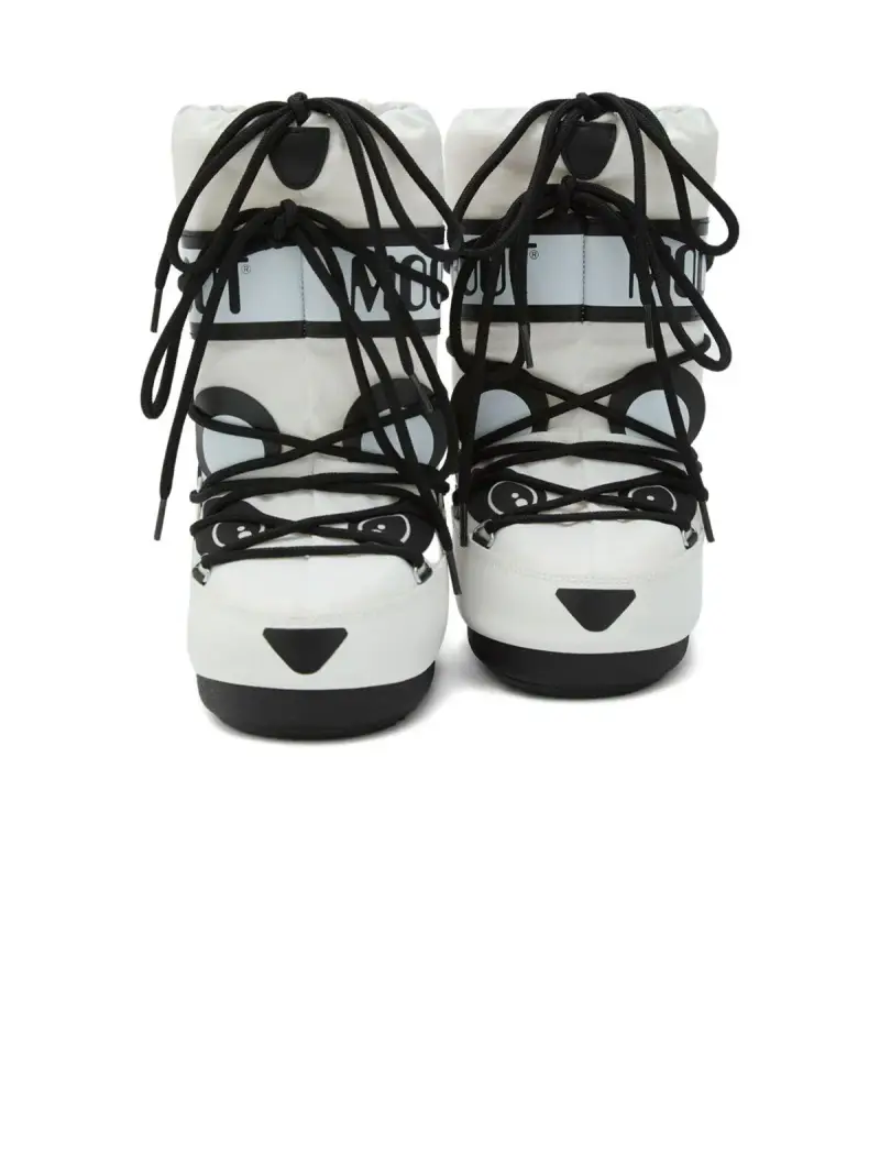 Moon Boot Kids Stivali bianchi per bambini miniatura 2