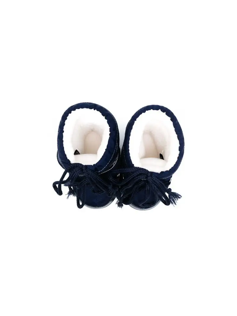 Stivali da neve blu con lacci miniatura 3