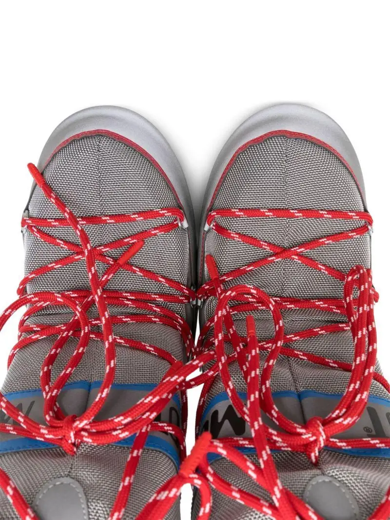 Stivali icona Silver blue red miniatura 3