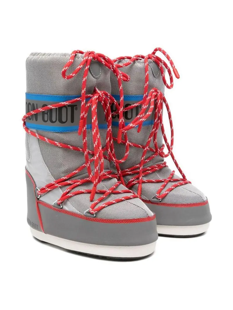 Stivali icona Silver blue red