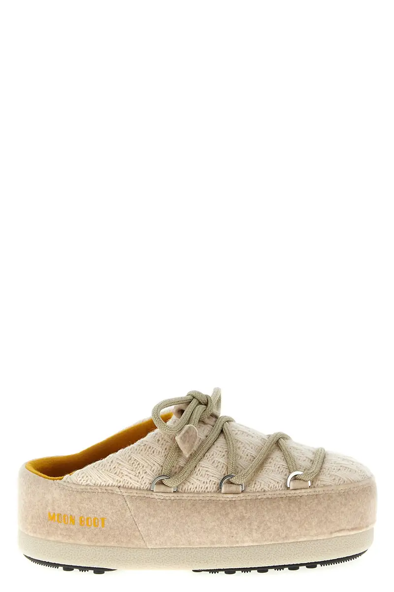 Mule 'Evx' Moon Boot X Guest In Residence Beige