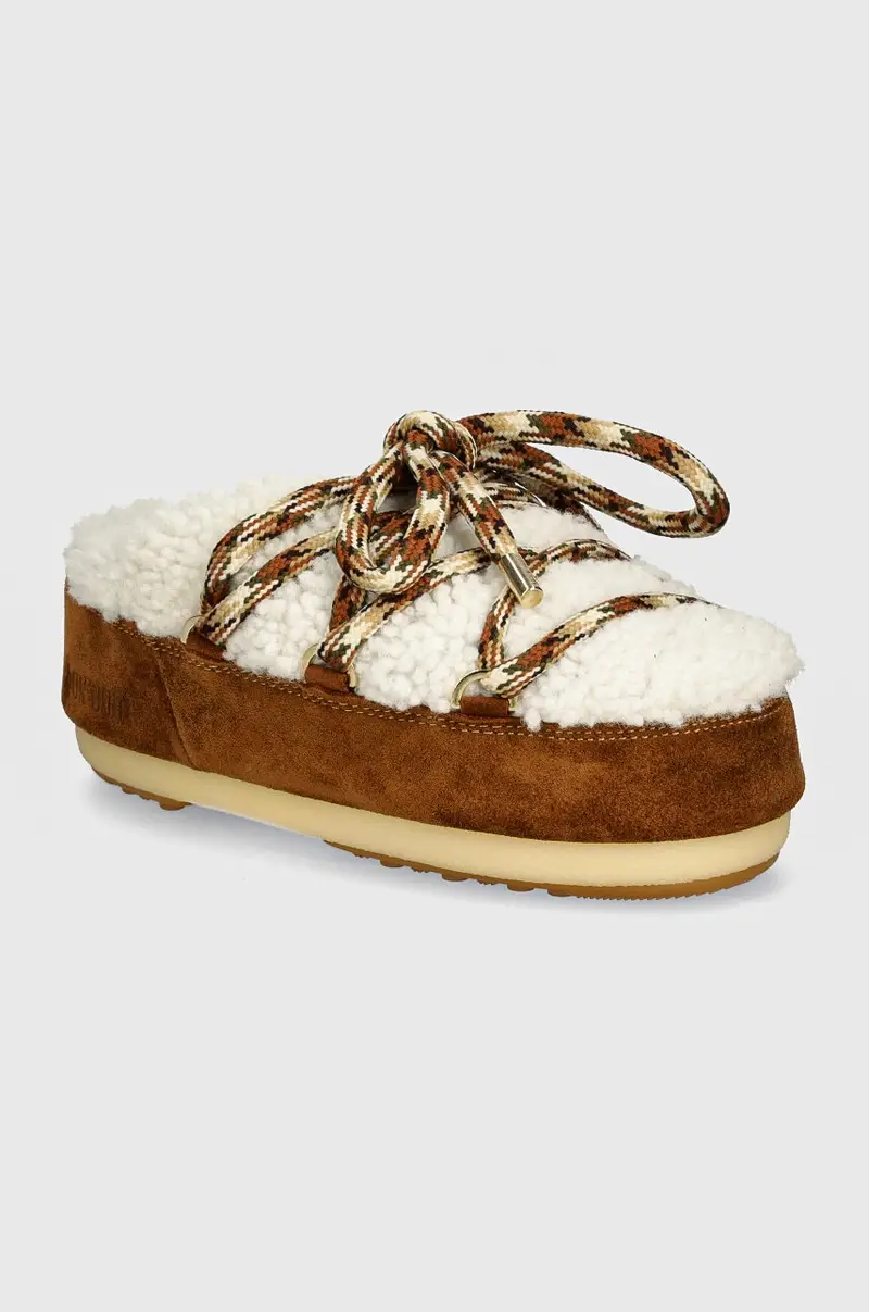 Moon Boot Pantofole Marrone 2250765