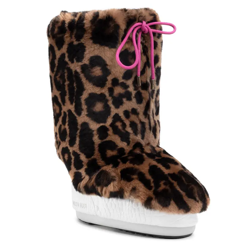 Pelliccia esterna per scarpe Moon Boot Cover Rex Rabbit 140C0V04001 Marrone