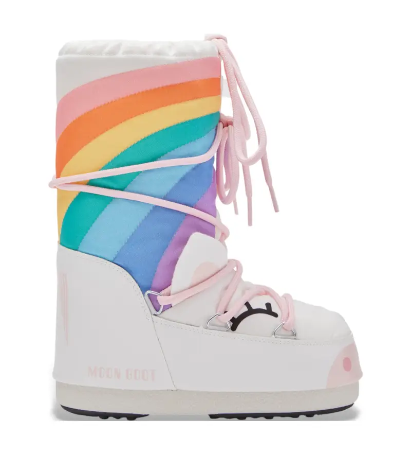 per ragazza 80D3400270 Stivali bianchi Icon Unicorn (35/38), Bianco, Basso, Stringhe, Casual, moda per bambini