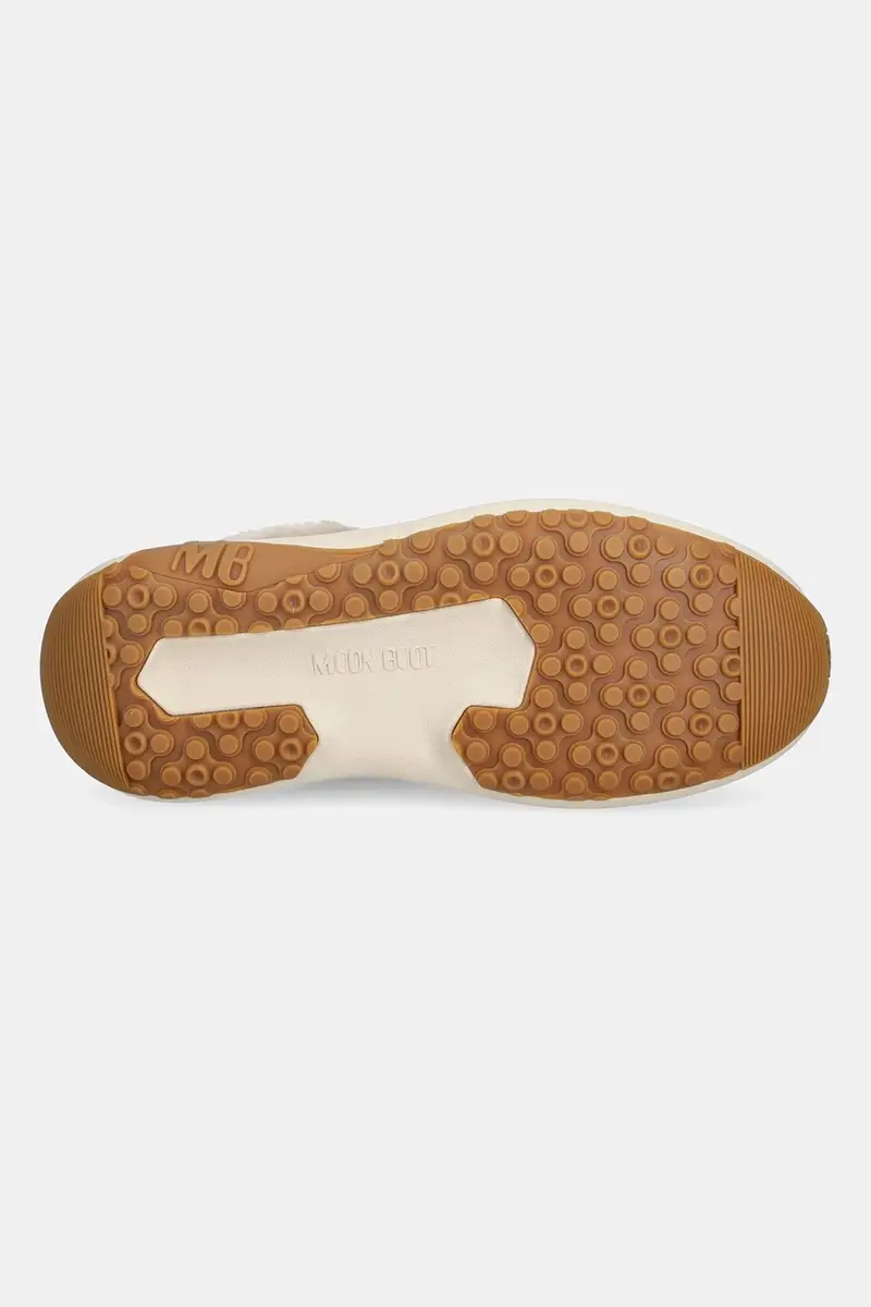 sneakers in camoscio MB MOON247 CITY SHEARLING colore marrone 80D2490040 M008 miniatura 5