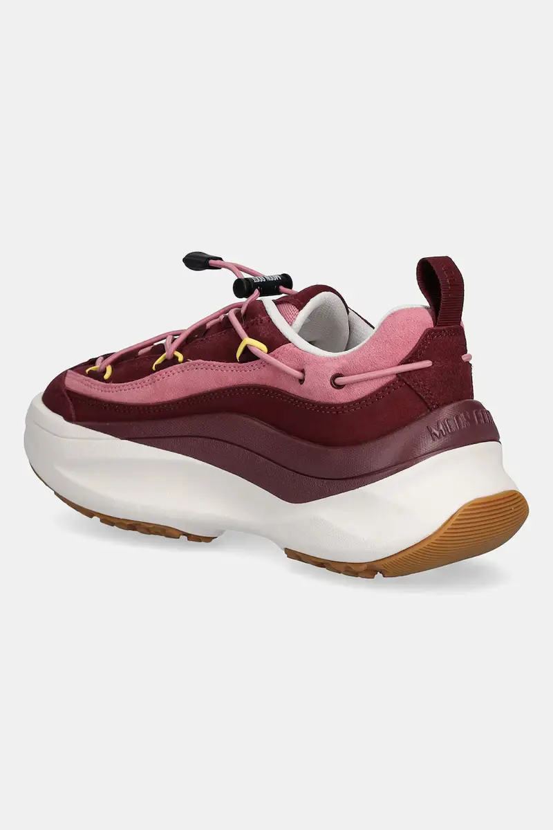 sneakers MB MOON247 XLACE colore granata 80D2490080 DJ01 miniatura 3