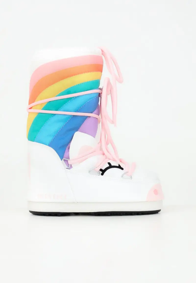 Stivale da neve ICON UNICORN bianco da bambina miniatura 3