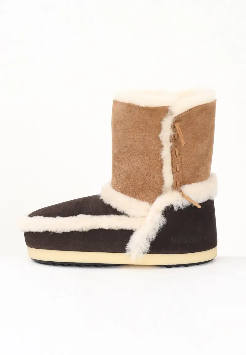 Stivale EVX PATCH marrone da donna