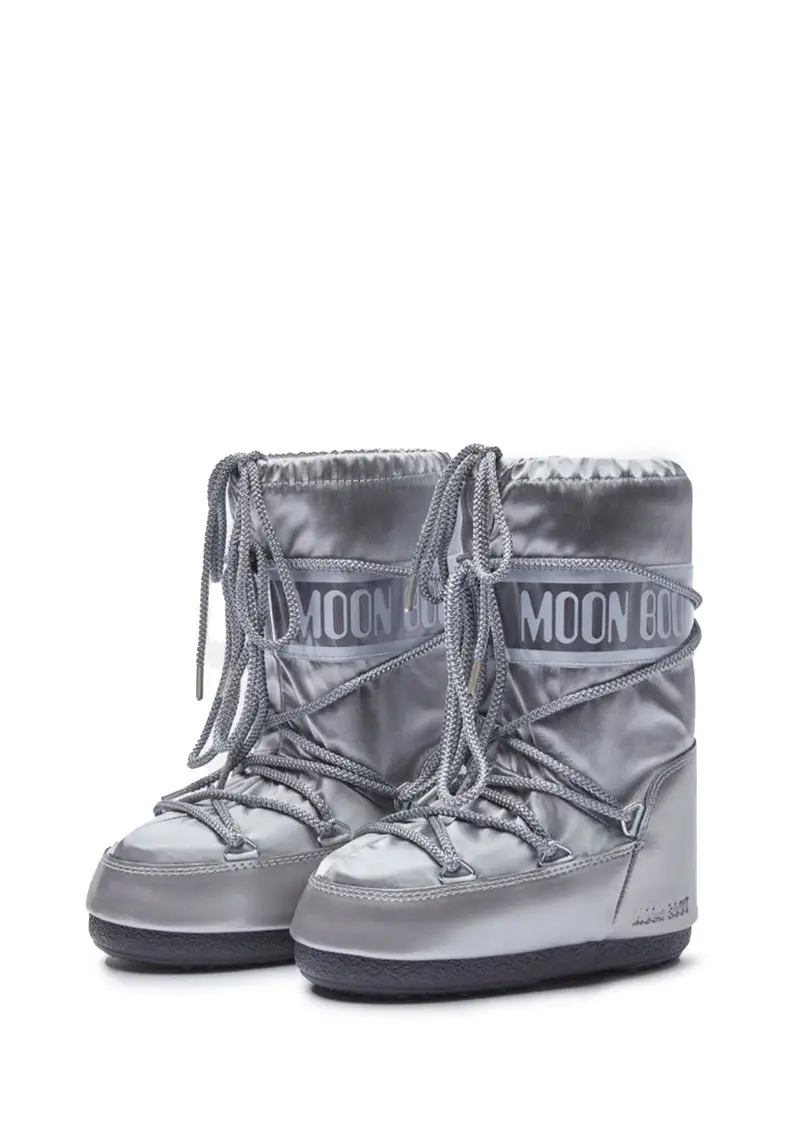 MOON BOOT - Stivale Junior Silver miniatura 2