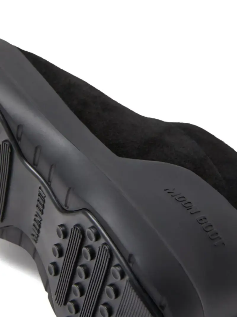 STIVALE LUNA LOW NERO IN PELLE SCAMOSCIATA miniatura 3