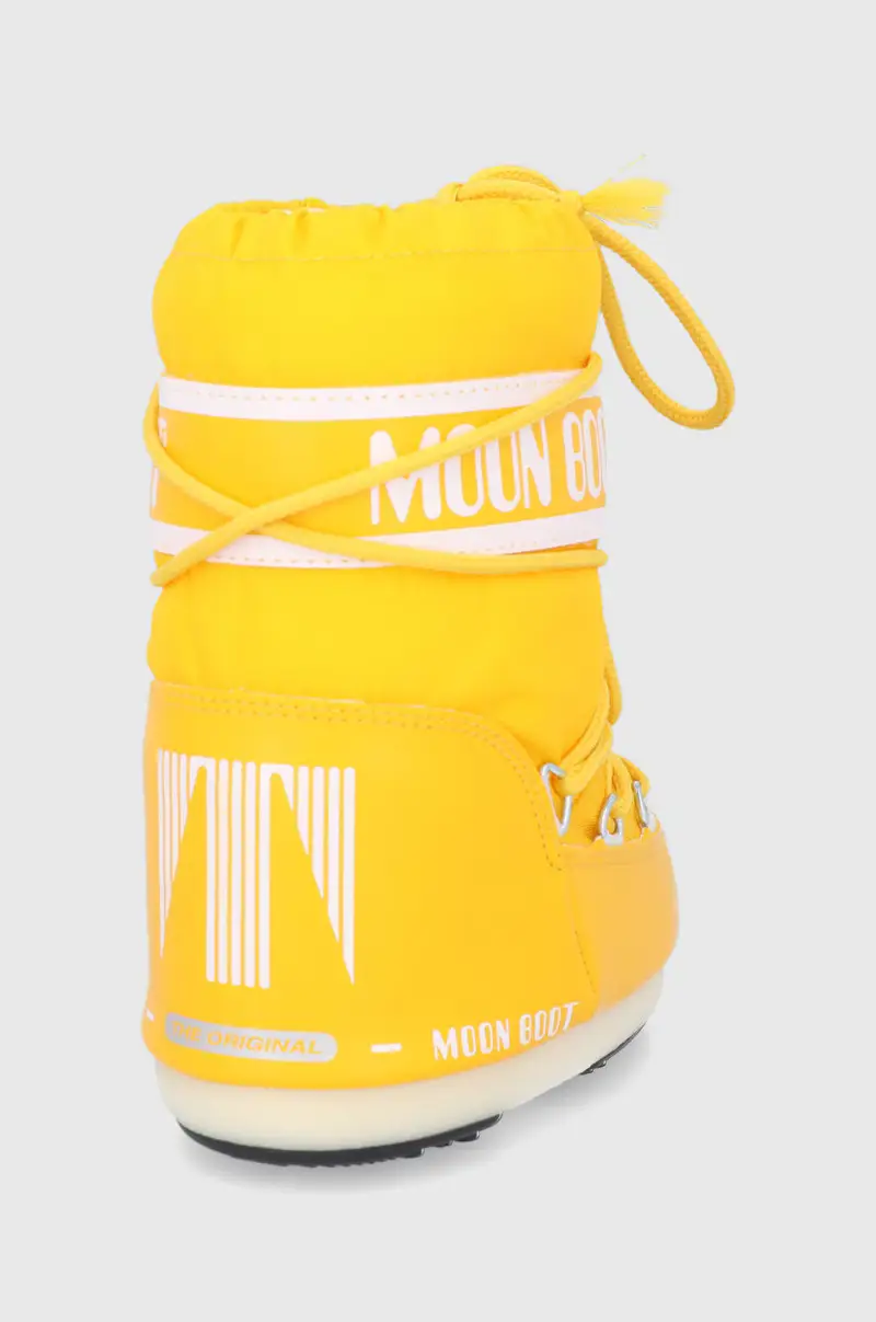 stivali da neve bambini Classic Nylon Giallo miniatura 3