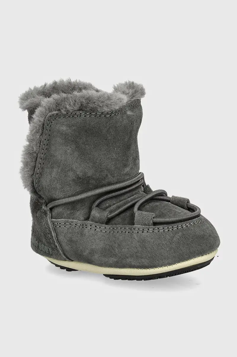 stivali da neve bambini CRIB SUEDE Grigio