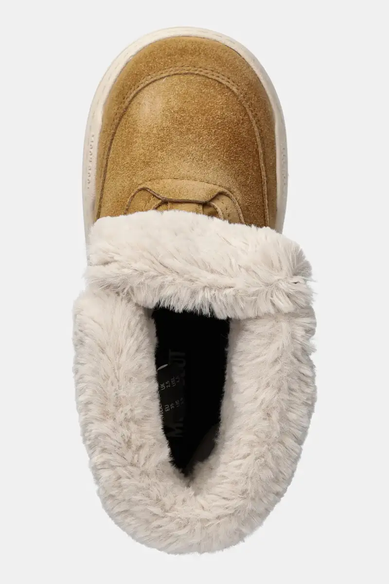 stivali da neve bambini JR PARK STRAP BOOT SUEDE colore marrone 80D3440040 miniatura 4