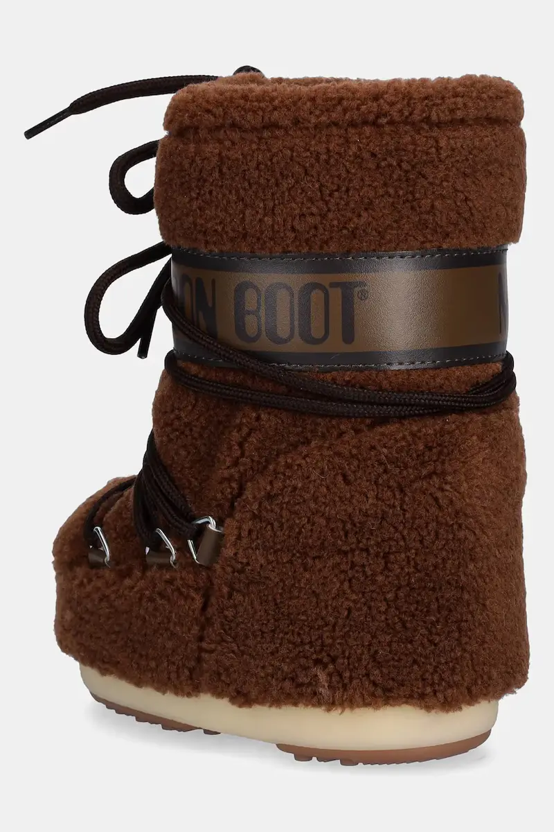 stivali da neve bambini MB ICON FLEECE Marrone miniatura 3